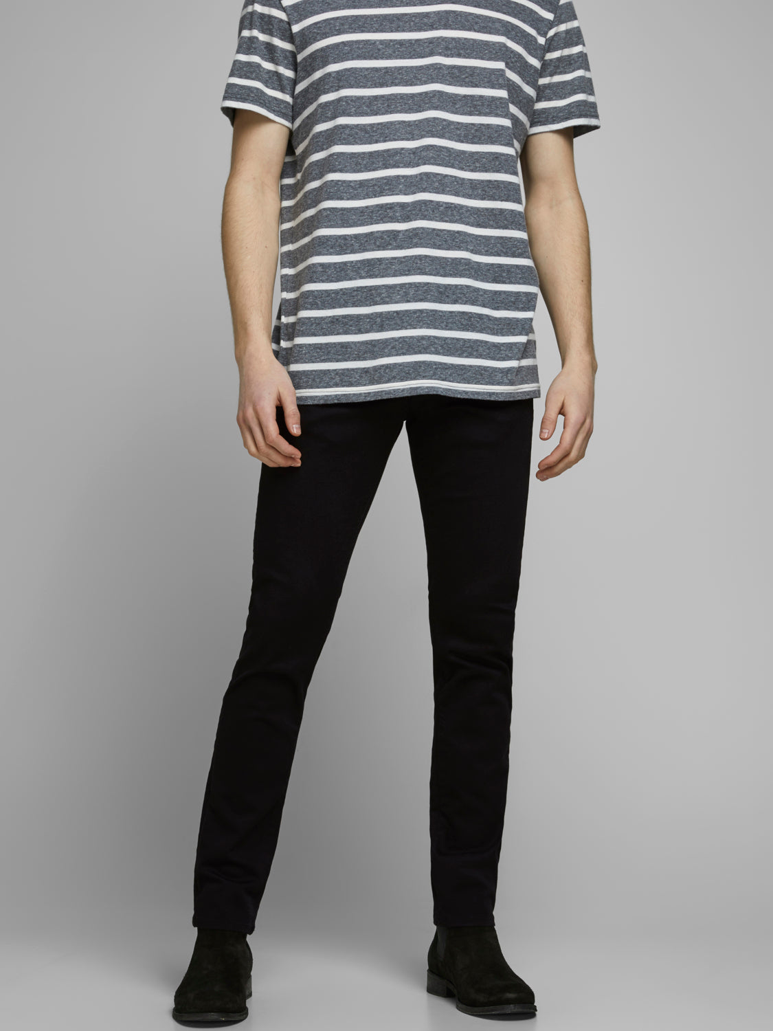 JJIGLENN Jeans - black denim